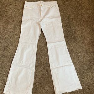 Michael Kors Flared White Jeans SZ 10